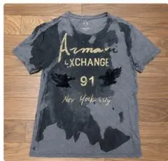 ARMANI EXCHANGE A/X Tシャツ Sサイズ グレー プリントのサムネイル