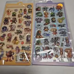 ウォーターイタリアンブレインロッドボンボンドロップシール２枚セット　42