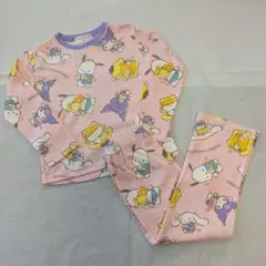 サンリオキャラクターズ パジャマ上下セット 110cm