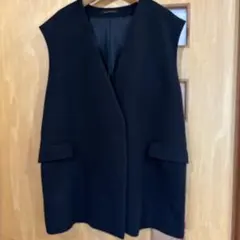 黒のジレ　美品　お値下げ