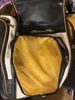 Mizuno Pro スポーツバッグ グリーン/ゴールド ミズノプロ - メルカリ