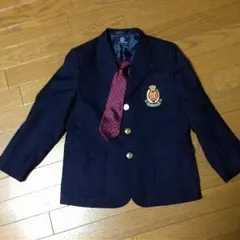 男の子紺ブレザー140 COMME CA ISMネクタイつき