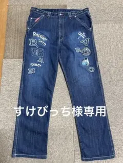 BARNIVARNO バーニヴァーノ　刺繍デニム　100