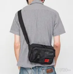 【美品】ノーマディック ショルダーバッグ ブラック TP-37
