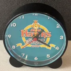 ダイエーホークス 1999年 日本一記念 目覚まし時計　アナログ時計　レトロ