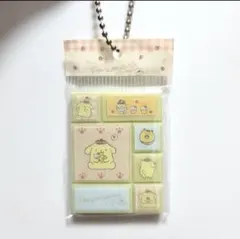 サンリオキャラクターズ タイルシールミニチュアチャーム ポムポムプリン