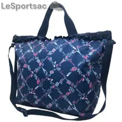 美品 LeSportsac レスポ Chesty 2way ショルダーバッグ 柄