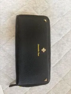 Samantha Vega ラウンドファスナー長財布 ブラックのサムネイル