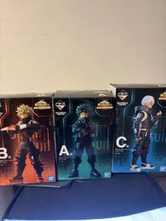 僕のヒーローアカデミア 一番くじ ワールドヒーローズミッション 3体セット