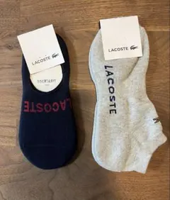LACOSTE レディースソックス　2足セット