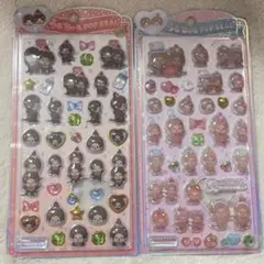 モンチッチ うるちゅる POP SEAL ポップシール 2種セット