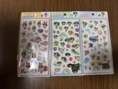 パワーパフガールズ 立体ステッカー まとめ売り 3枚セット