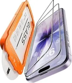 未開封✨GLASS iPhone17 保護フィルム 貼り付け簡単