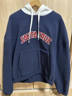 SANTA CRUZ フリース素材 フード付きパーカー Mサイズ