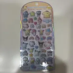 コットンパフィーシール　サンリオキャラクターズ