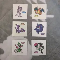 ポケモンパンシール　6枚セット