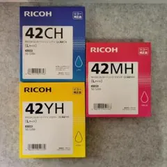 RICOH 大容量インクカートリッジ SGカートリッジ GC42H 3色セット