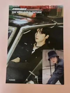 THE WORLD EP.2:OUTLAW ユノ タワレコ フライヤー トレカ