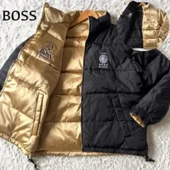 未使用【BOSSジャン】非売品⭐リバーシブル/ブルゾン/スタジャン 非売品 BOSS ジャンパー ボスジャン スタジャン リバーシブル