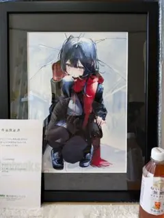 sia先生描き下ろし A3複製原画　新品　メロンブックス　ジークレー sia先生描き下ろし A3複製原画 新品 メロンブックス ジークレー - メルカリ