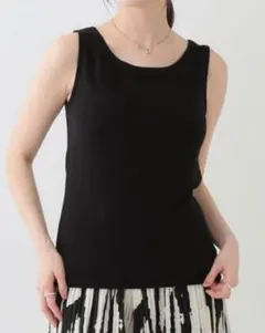 【大人気】ドレスキップ ラメ入り タンクトップ ブラック インナー キラキラのサムネイル