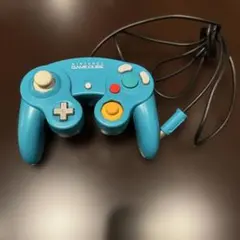 ゲームキューブコントローラー　エメラルドブルー