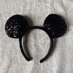 東京ディズニーリゾート ミッキー耳カチューシャ　ブラック