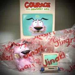 おくびょうなカーレッジくん jinart フィギュア ブラインドボックス