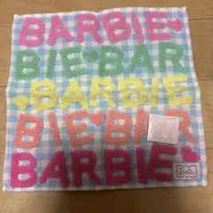 新品タグ付き★Barbieタオルハンカチ★
