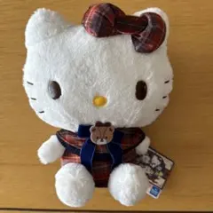 新品未使用　ハローキティ ティータイムパーティー BIGぬいぐるみ キティ