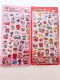 スヌーピー ボンボンドロップシール ２枚セット