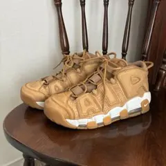 美品 NIKE AIR MORE UPTEMPO 96 PRM Flax