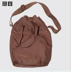 UNIQLO パケットバッグ（ラージ） ブラウンのサムネイル
