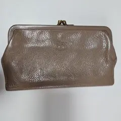 イルビゾンテ グレー がま口 長財布
