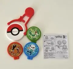 ハッピーセット ポケモンスクイーズシューティング ツタージャ、ポカブ、ミジュマル