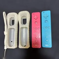 Wiiリモコン ピンクと青セット