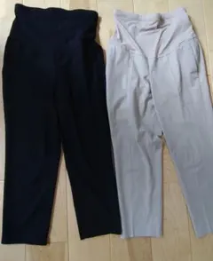 【UNIQLO】スマートアンクルマタニティパンツ 2色セット