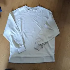 H&M　長袖スウェット　トレーナー ベージュ　XS