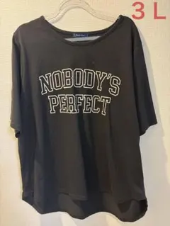 おかだゆり ロゴTシャツ ブラック