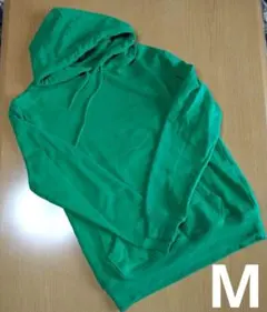 フードパーカー/レディースM/グリーン/スウェット/トレーナー/フード/緑