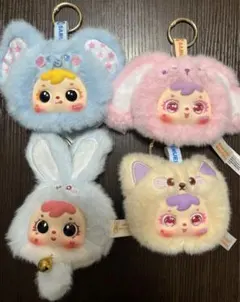 N*a様 Samuel サミュエル ミラーぬいぐるみ うさぎ ぞう ねこ、うさぎ