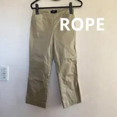 ▽ROPE'　ロペ　カジュアルパンツ　63-90　ベージュ　綿　ズボンのサムネイル