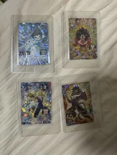 スーパードラゴンボールヒーローズカード4枚セット
