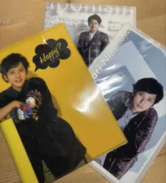 二宮和也LIVEグッズ クリアファイル3枚セット