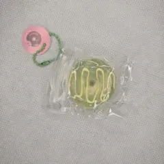 ⚫【新品未使用、匿名発送】YELL ぷにかわミニドーナツ キーホルダー