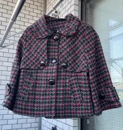 ❗️GW限定価格❗️ SI SI CIAO 千鳥柄コート 七分袖