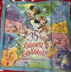 ディズニー　35周年　バンダナ