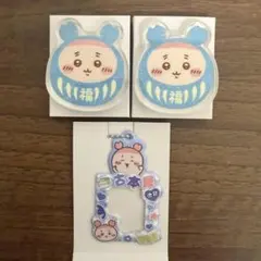 ちいかわ　だるまなアクリルスタンド　ミニフォトホルダー　古本屋　かにちゃん　カニ