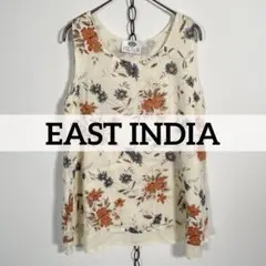 ★80sヴィンテージEAST INDIA 花柄 ノースリーブレイヤードカットソーのサムネイル