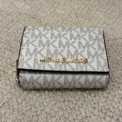 MICHAEL KORS モノグラム三つ折り財布